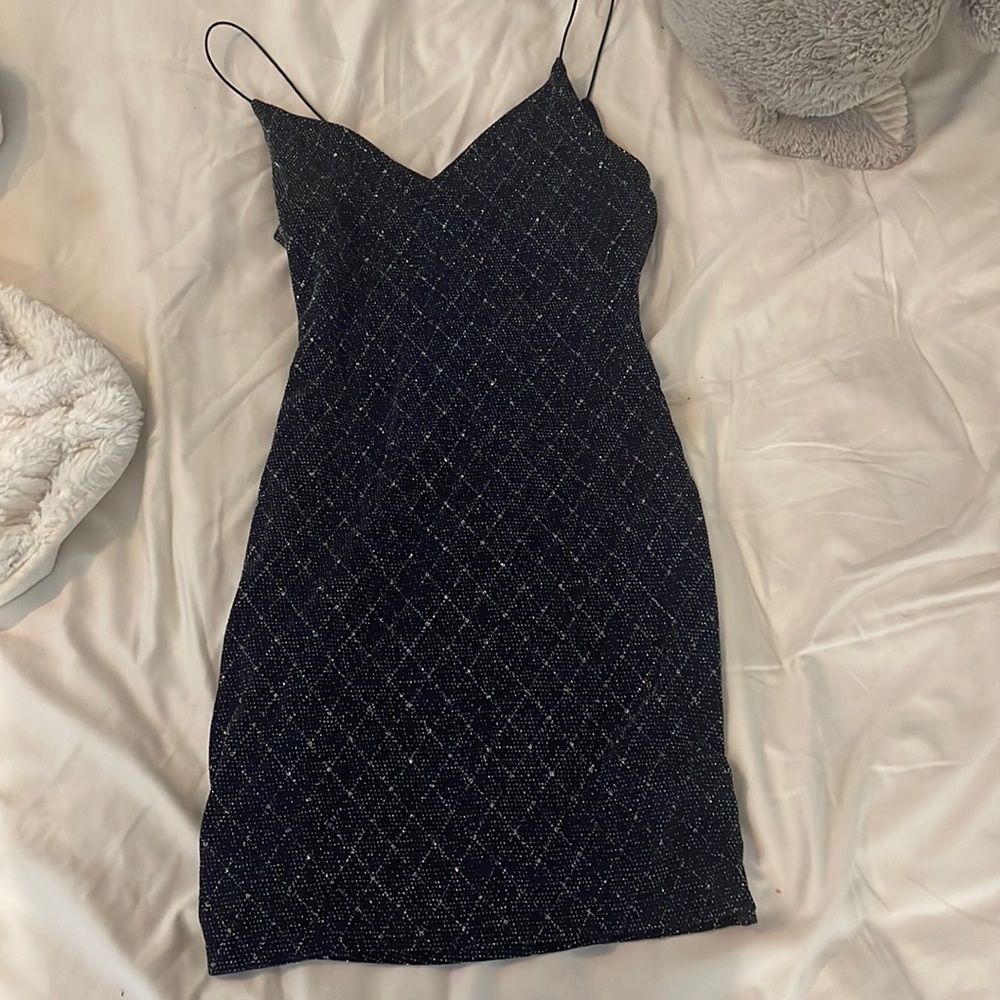 Blue Homecoming Dress